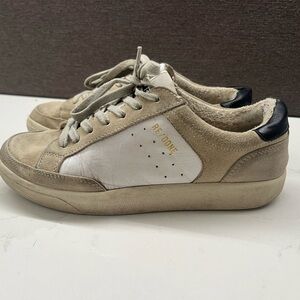 Redone white leather sneakers